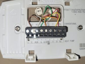 Another Thermostat Install No Circut Board C Wire Home Wyze Forum