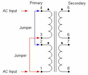 Basic Transformer Hook Up Data Hammond Mfg