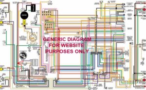 Full Color Wiring Diagram HEI Classic Chevy Truck Parts