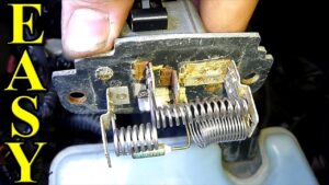 How To Replace A Blower Motor Resistor YouTube