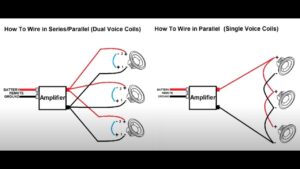 How To Wire Car Subwoofers SVC DVC Ohm Charts Wiring Diagrams YouTube