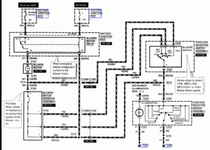 Q A 2000 Ford Ranger Heater Motor Relay And Resistor Explained