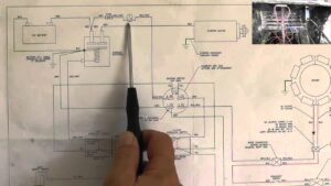 Riding Mower Starting System Wiring Diagram Part 1 YouTube