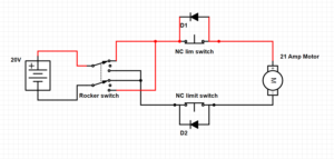 Wiring A Diode To A NC Limit Switch For Two Way Motor Control Switches Electronic Component And Engineering Solution Forum TechForum DigiKey