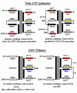 Wiring Toroidal Mains Transformers
