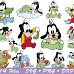 Baby Goofy Svg, Goofy Svg, Mouse Svg, Baby Goofy Png, Baby Goofy Dxf, Baby  Goofy Birthday Svg, Baby Goofy Printable Cricut File With Regard To Free Printable Disney Stickers Gufi