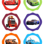 Disney Cars Cake Toppers   10 Free Pdf Printables | Printablee Intended For Free Printable Disney Cars Stickers