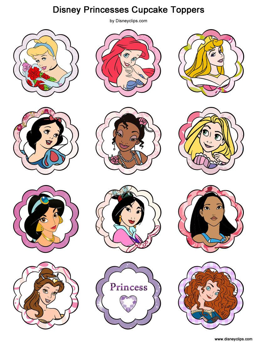 Disney Princess Printables with regard to Free Printable Disney Stickers