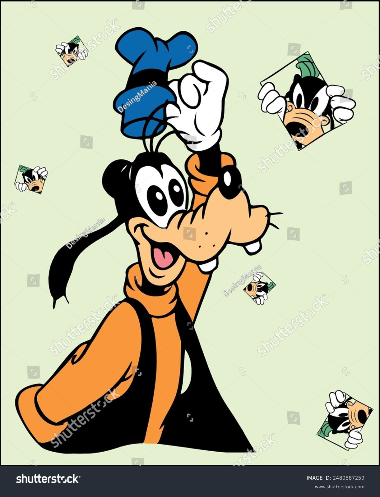 Goofy Disney Stock Photos And Pictures - 328 Images | Shutterstock intended for Free Printable Disney Stickers Gufi