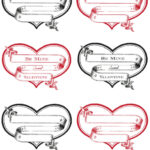 12 Printable Valentine Heart Images!   The Graphics Fairy For Free Valentine Heart Printables