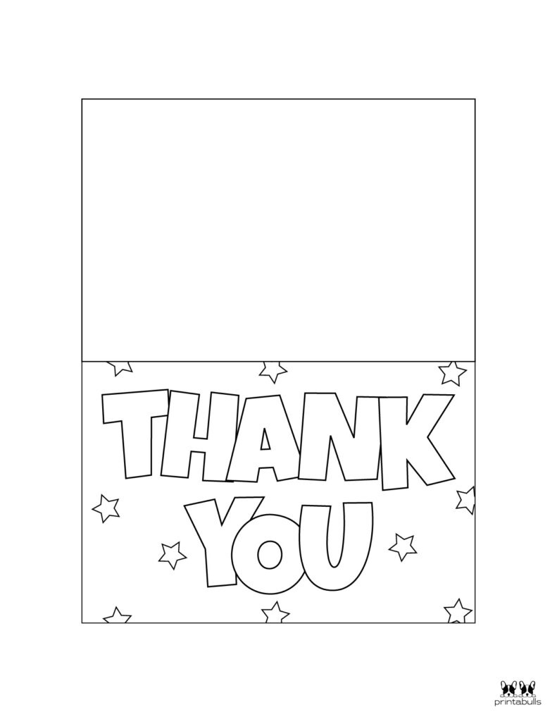 150+ Printable Thank You Cards - Free | Printabulls intended for Free Printable Thank You Cards