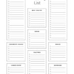 24 Printable Grocery List Templates (+Shopping Lists) Throughout Free Printable Grocery List