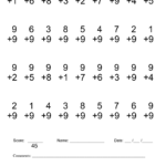 Alot Search Regarding Free Printable Math Worksheets