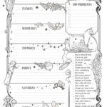 Baby Witch'S Grimoire Weekly Journal Within A Year And A Day Witchcraft Free Printables