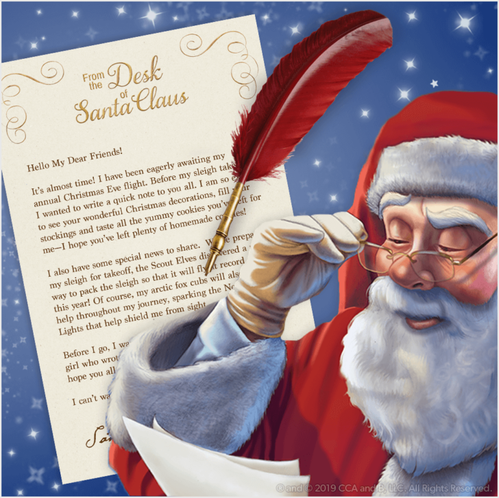 Free Printable Letter from Father Christmas