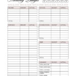 Free And Customizable Budget Templates In Free Printable Blank Budget Sheet