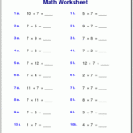 Free Math Worksheets For Free Printable Math Worksheets