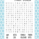 Free Printable Baby Shower Games   Download Instantly! For Free Printable Baby Shower Games