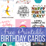 Free Printable Birthday Cards For Everyone Inside Birthday Cards Free Printable