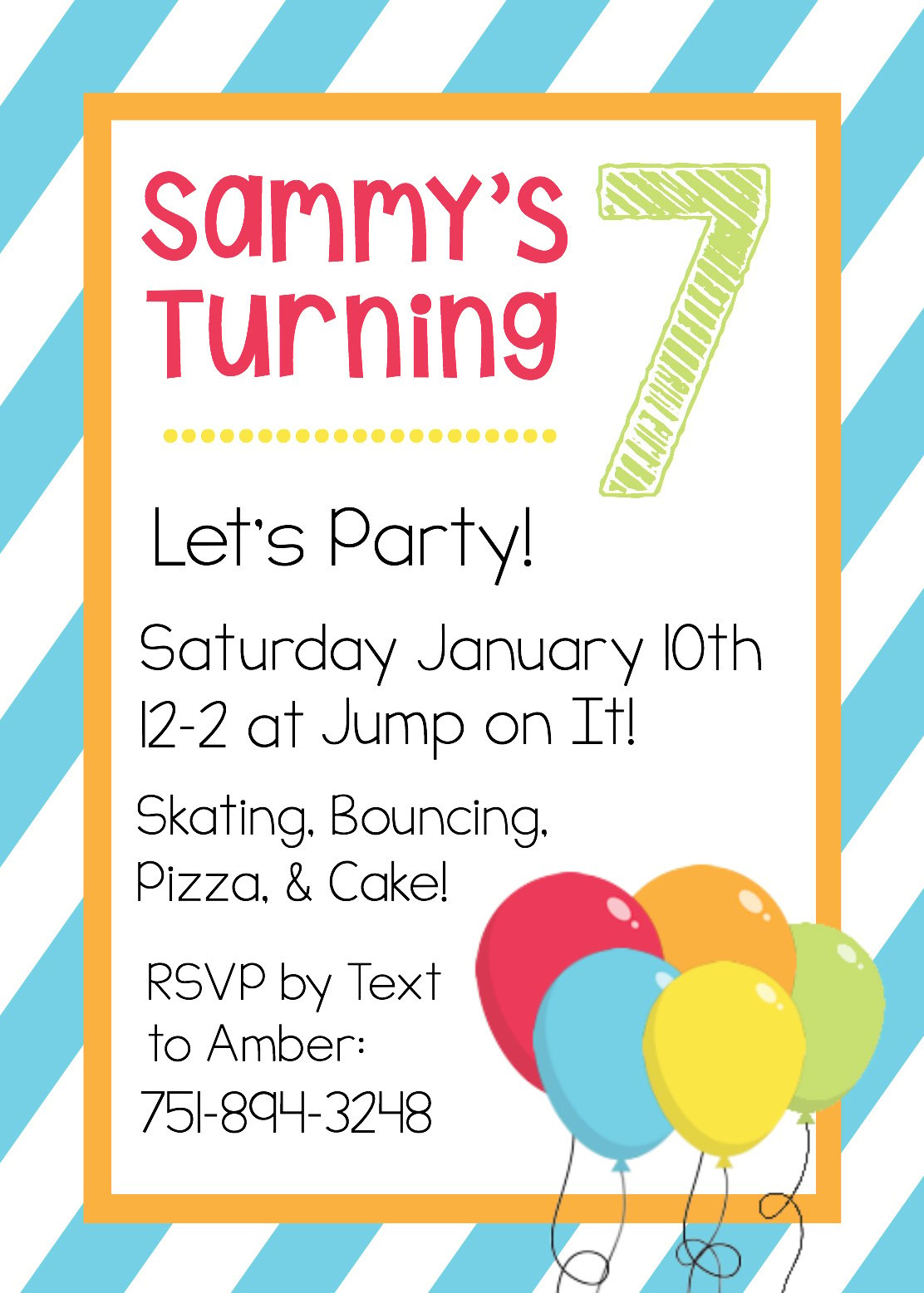 Free Printable Birthday Invitation Templates with regard to Free Printable Birthday Invitations