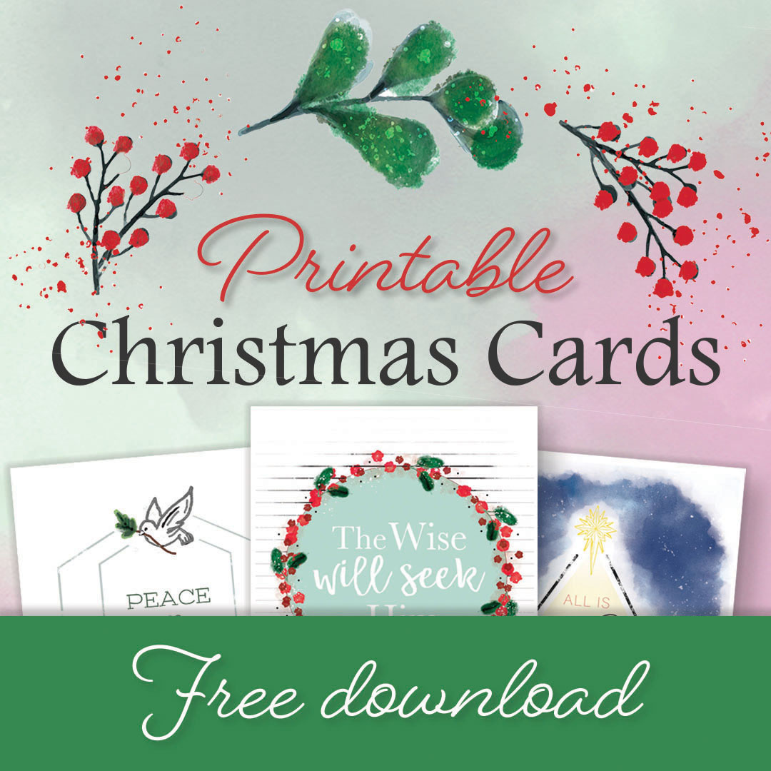 Free Printable Christmas Cards | Comresources throughout Free Printable Christmas Cards