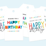 Free Printable Happy Birthday Gift Tags   Favorite Printables Throughout Free Printable Girls Birthday Gift Tags