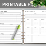 Get 2024   2025 Happy Planner Inserts Printable Pdf With Happy Planner Printables Free Mini Size Shopping List