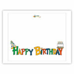 Happy Birthday Card Free Printable   Sunshine And Rainy Days Intended For Free Printable Happy Birthday Cards