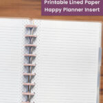 Happy Planner Notes Printable Free, Mini Happy Planner Printables Regarding Happy Planner Printables Free Mini Size