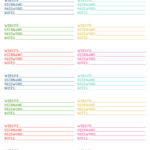 Password Logs & Trackers   25 Free Printables | Printabulls Within Printable Password Log App Free