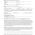 Printable Basic Rental Agreement   Fill Online, Printable In Basic Rental Agreement Free Printable