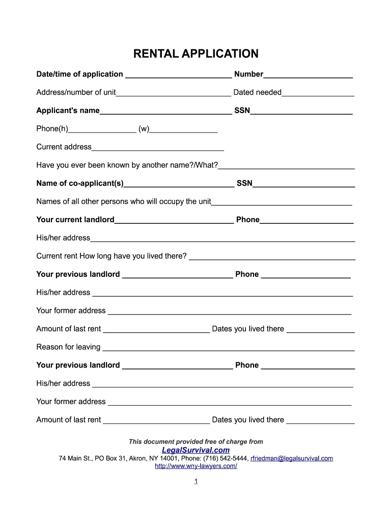 Printable Basic Rental Agreement Pdf - Fill Online, Printable pertaining to Simple Rental Agreement Free Printable