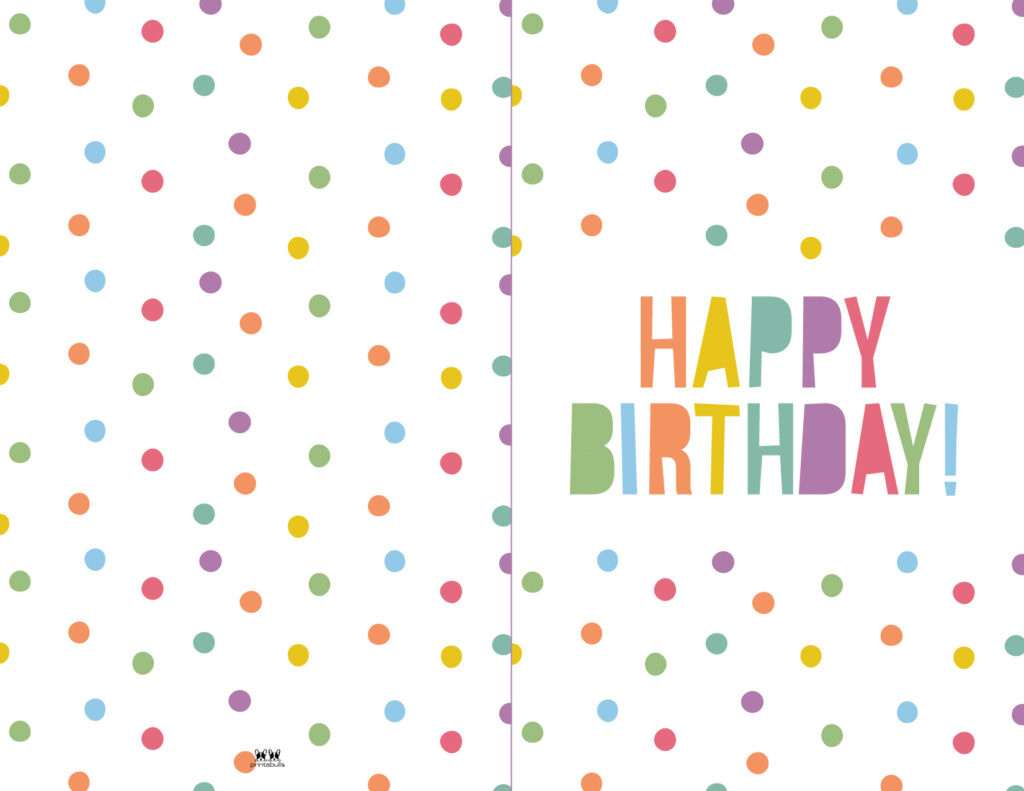 Printable Birthday Cards - 110 Free Birthday Cards | Printabulls inside Birthday Cards Free Printable