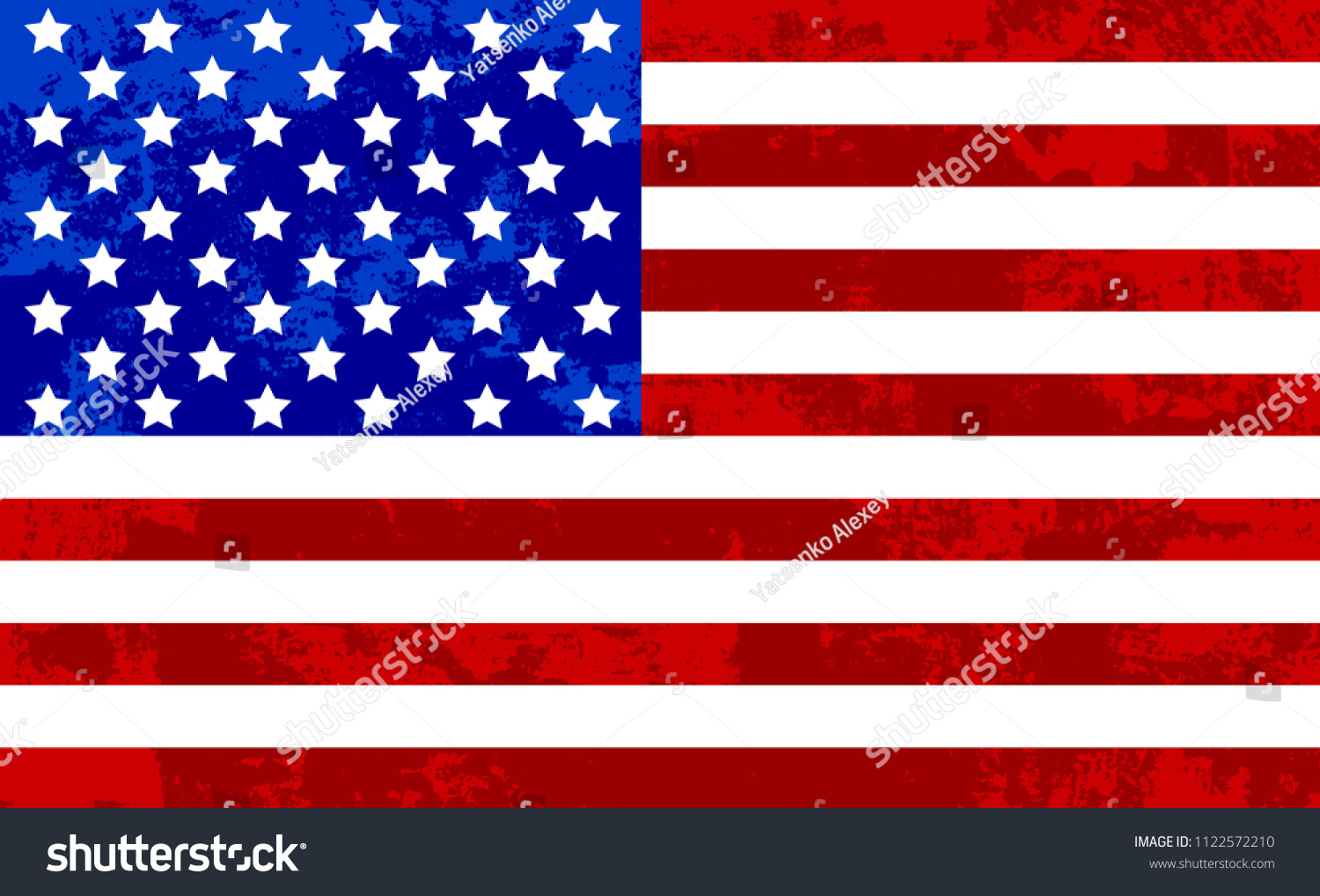 United States America Flag On Grunge Stock Vector (Royalty Free with regard to Free Printable Flag Background High Resolution American Flag