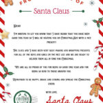 10 Best Free Letter From Santa Templates   World Of Printables For Free Printable Letters From Santa