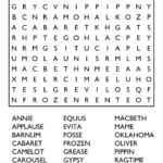 10 Free Printable Word Search Puzzles Throughout Printable Puzzles For Adults