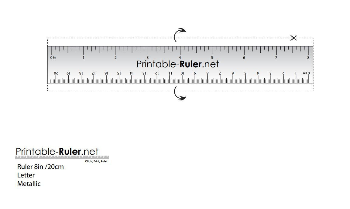 10 Sets Of Free, Printable Rulers When You Need One Fast for Printable Ruler With Mm