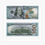 100 Dollar Schein   Geld | Fotodruck In 100 Dollar Bill Printable