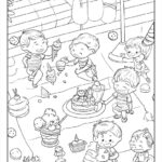 100+ Happy Birthday Coloring Pages (Free) Printable Pdf | Woo Coloring Pertaining To Picturescolor Printable