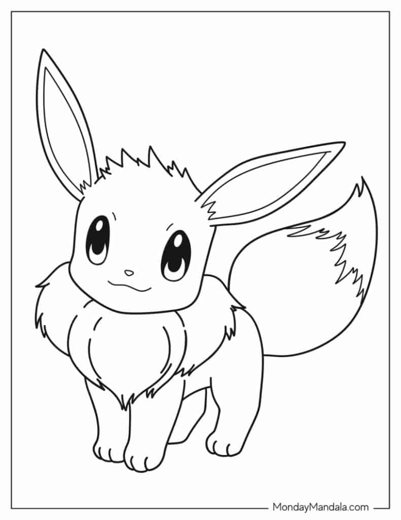 100 Pokemon Coloring Pages (Free Pdf Printables) inside Pokemon Coloring Sheets Printable