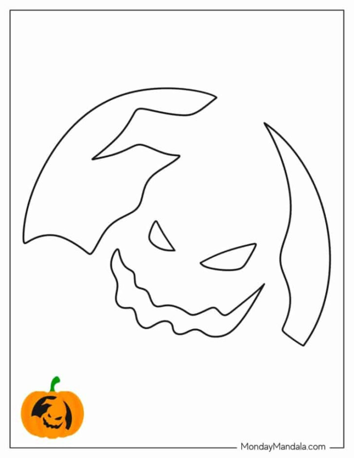 Carving Pumpkins Stencils Printable