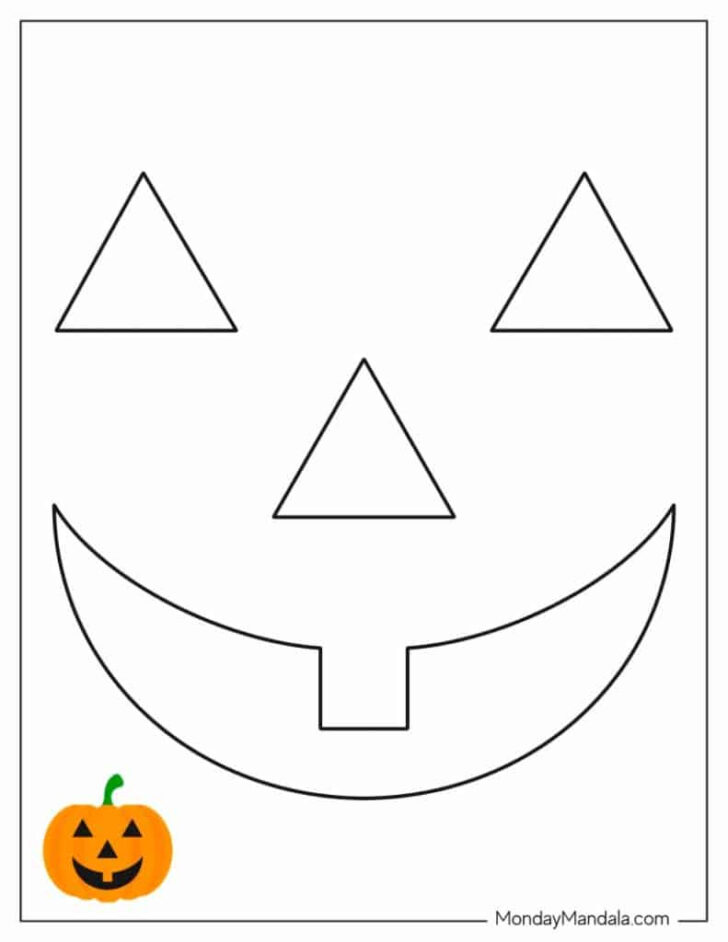 Printable Jack O Lantern Stencils