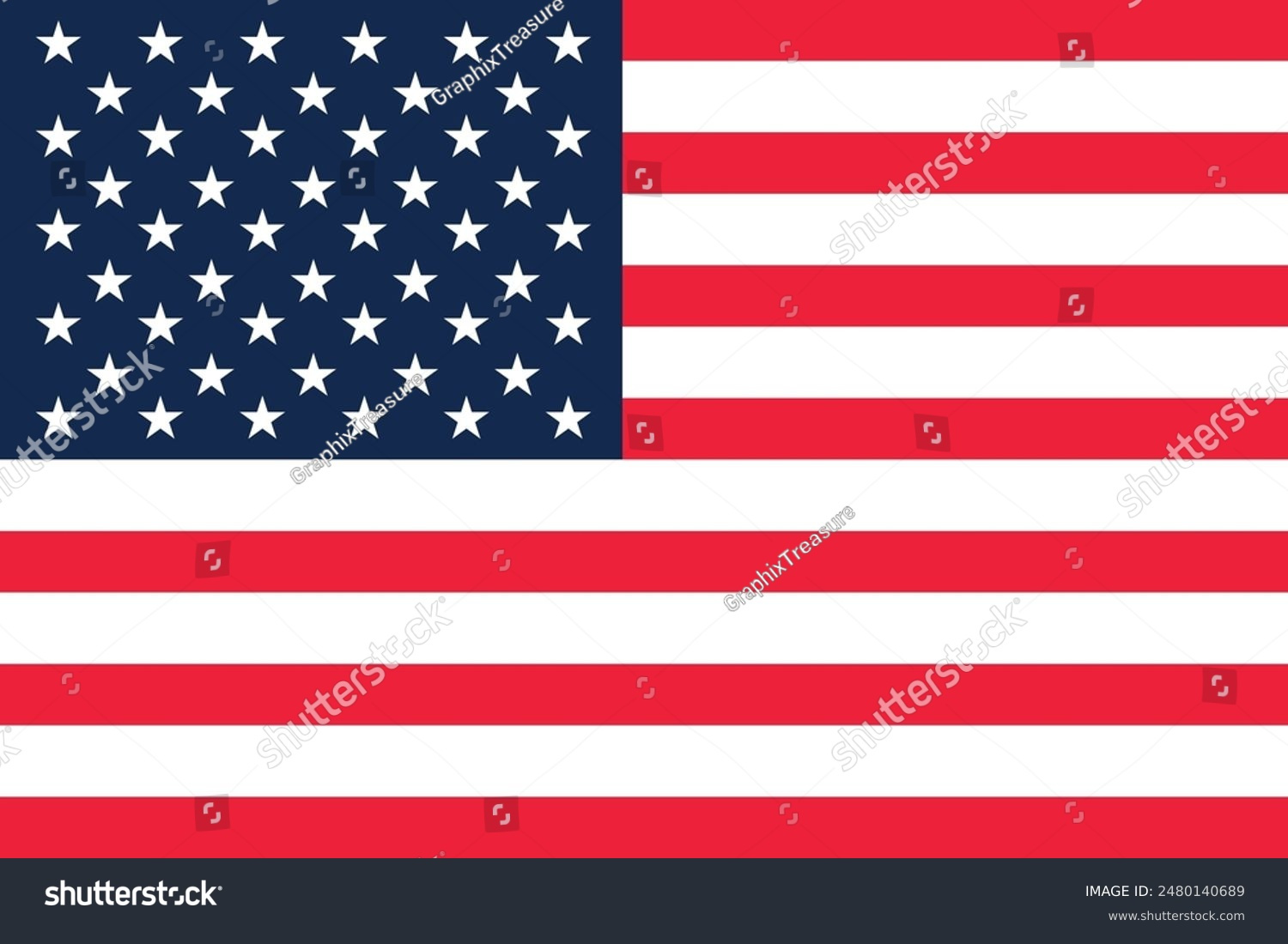 1,052,257 Usa Flag Images, Stock Photos, 3D Objects, &amp;amp; Vectors throughout Printable High Resolution American Flag