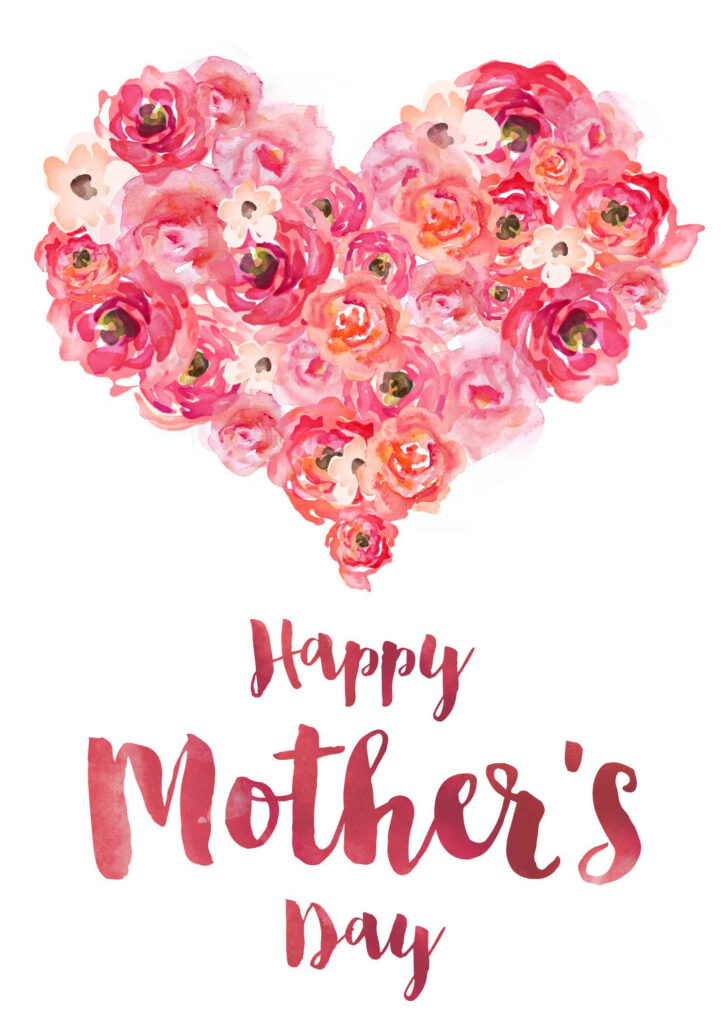 Happy Mothers Day Printable Card