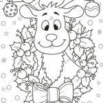 113,927 Christmas Coloring Pages Royalty Free Photos And Stock With Regard To Christmas Color Sheets Printables