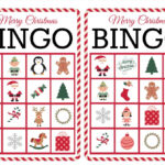 12 Free Printable Christmas Bingo Games For The Family Intended For Christmas Bingo Game Printable