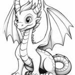 14 Free Printable Dragon Coloring Pages For Kids With Regard To Dragon Printables Coloring Sheets