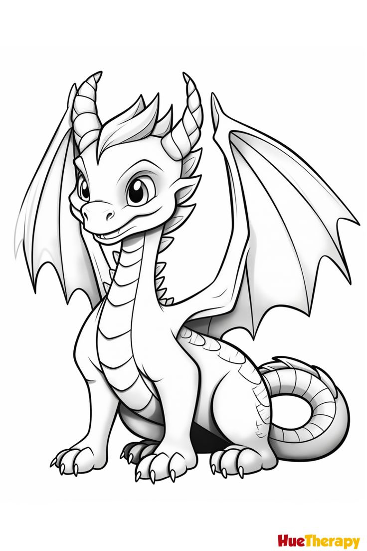 14 Free Printable Dragon Coloring Pages For Kids with regard to Dragon Printables Coloring Sheets