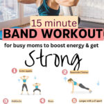 15 Minute Resistance Band Workout (With Pdf) Inside Printable Resistance Band Exercises