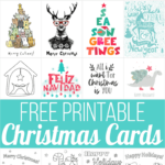 160 Free Printable Christmas Cards For 2024 Inside Printable Christmas Cards Free